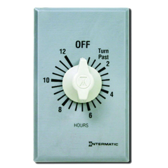 Intermatic - FF412H - Spring Wound Countdown Timer, Commercial, Silver