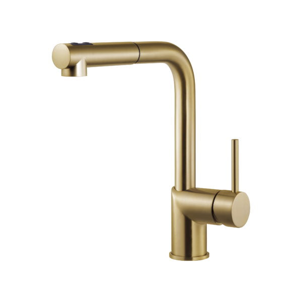 Hamat - GAPO-2000-BB - Gal Dual Function Pull Out Kitchen Faucet in Brushed Brass