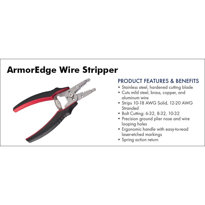 King Innovation - GESP-55 ArmorEdge Wire Stripper- Card of 1