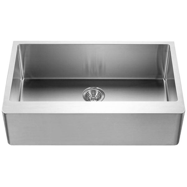 Hamat - HUD-3320S - Apron Front Large Single Bowl Kitchen Sink