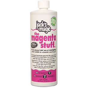 Jack's Magic The Magenta Stuff™ - Secuestrante para todos los sistemas desinfectantes - 1 cuarto de galón. por 15,000 gal (32 oz.)