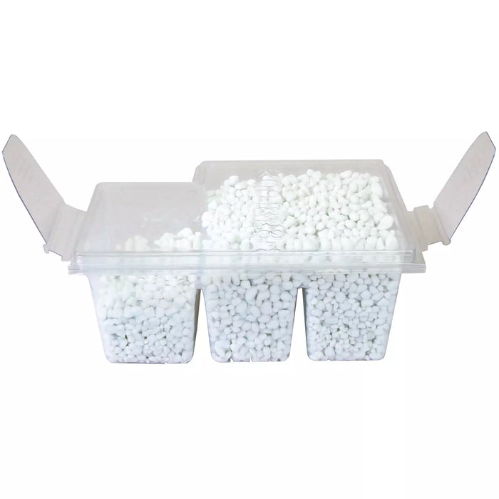 Beads of Neutralizer on white background