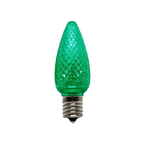 Bombillas LED SMD Seasonal Source C9 GRN-D C9 verdes, paquete de 25