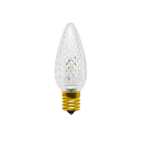 Seasonal Source LED-C9-SWW-SMD Bombillas LED SMD C9 de color blanco cálido, paquete de 25