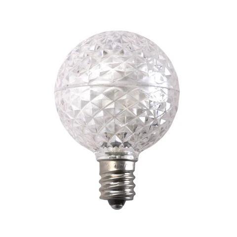 Seasonal Source LED-G40-PW-D Pure White G40 LED Retrofit Bulb (Box of 25)