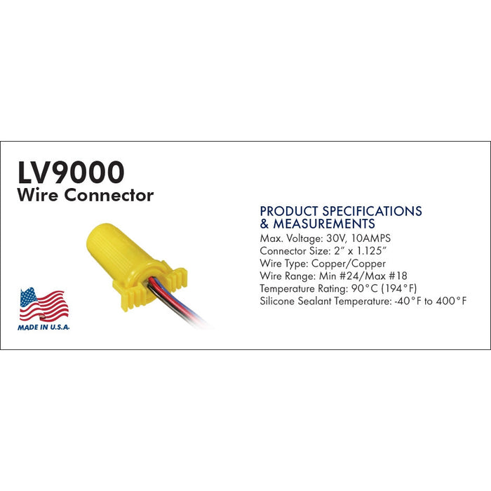 King Innovation - LV9500 - Black  Package of 12