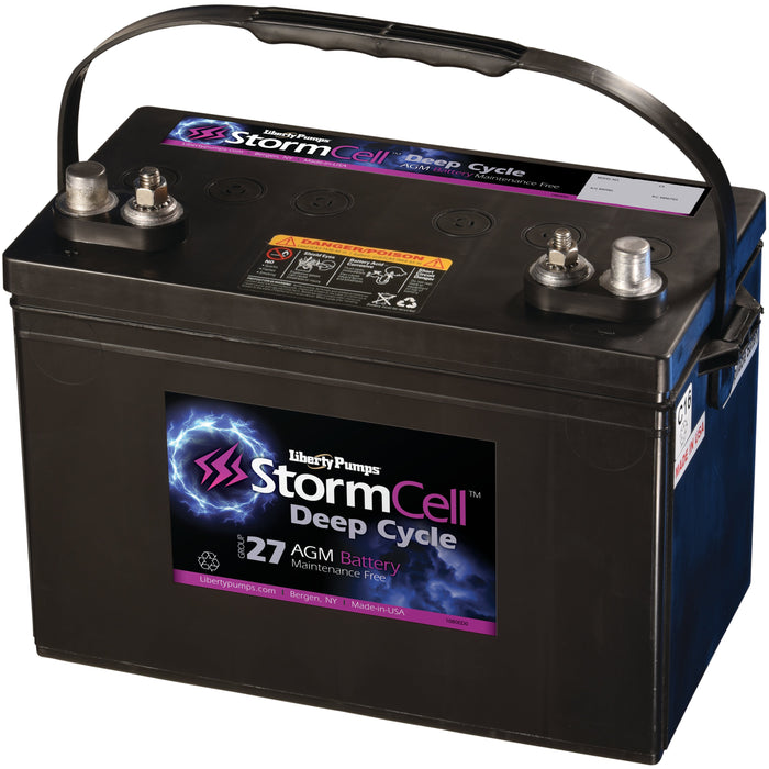 Liberty Pumps - B12V27-AGM - Storm Cell Batteries