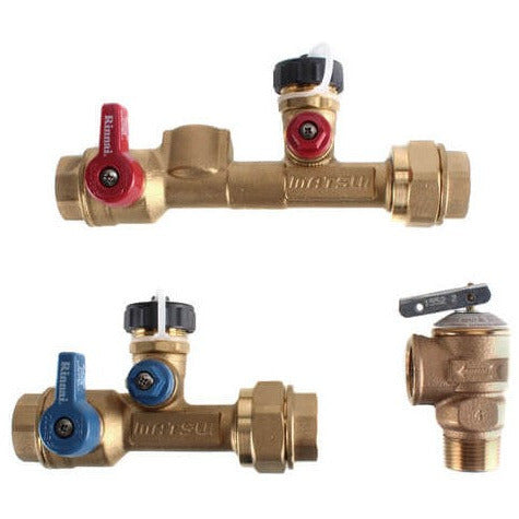 Rinnai - MIVK-T-LW - Matsui Plumbing Isolation Valve Kit — Big