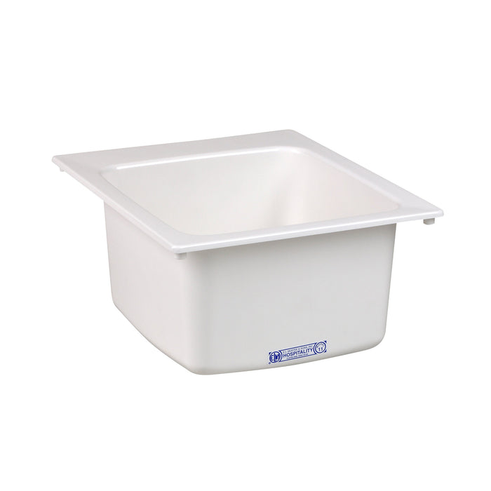 Mustee - 11 - Utility Sink, 17-Inch x 20-Inch, White