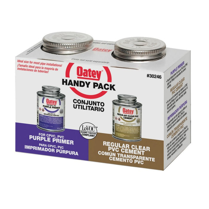 Oatey - 30246 - All Purpose Cement and Purple Primer Handy Pack