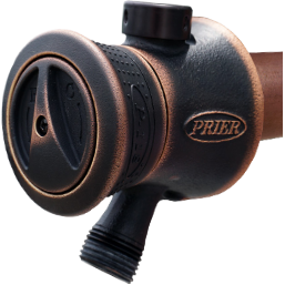 Prier - P-118X04-ORB - P-118X 4" Single Handle Hot & Cold Mixing Hydrant, Oil Rubbed Bronze; 1/2" Crimp Pex