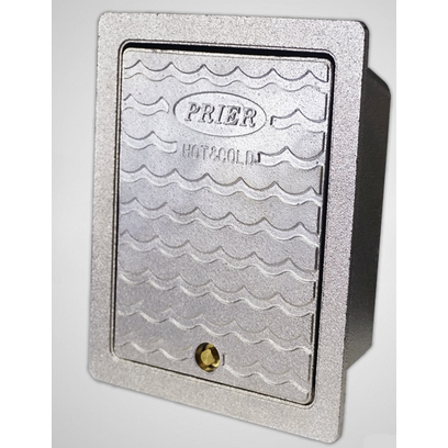 Prier - P-754BX1 - Box - Cast Brass - Satin Nickel Plated for P-754
