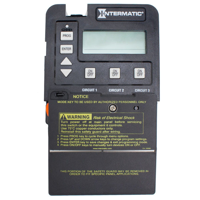Intermatic - P1353ME - 24-Hour Time Control, 3-Circuit, Mechanism Only