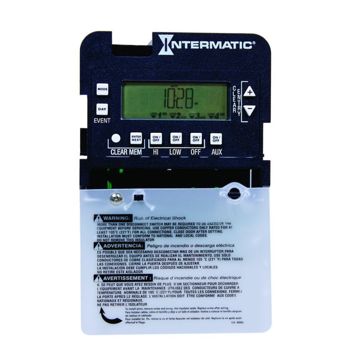 Intermatic - P1403ME - Electronic Pump Motor Controller with Seasonal Adjustment, 4-Circuit, Mechanism Only