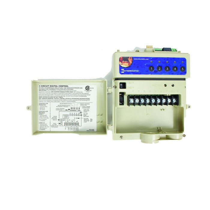 Intermatic PE653 MultiWave® Receptor inalámbrico de 5 circuitos