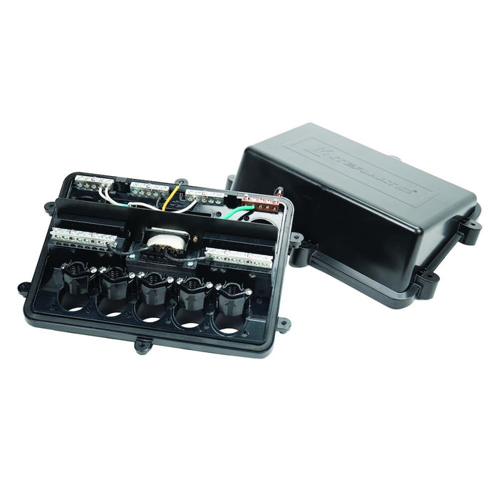 Intermatic PJBX52100 Caja de conexiones para piscina y spa de 5 conexiones de luz con transformador de 100 W
