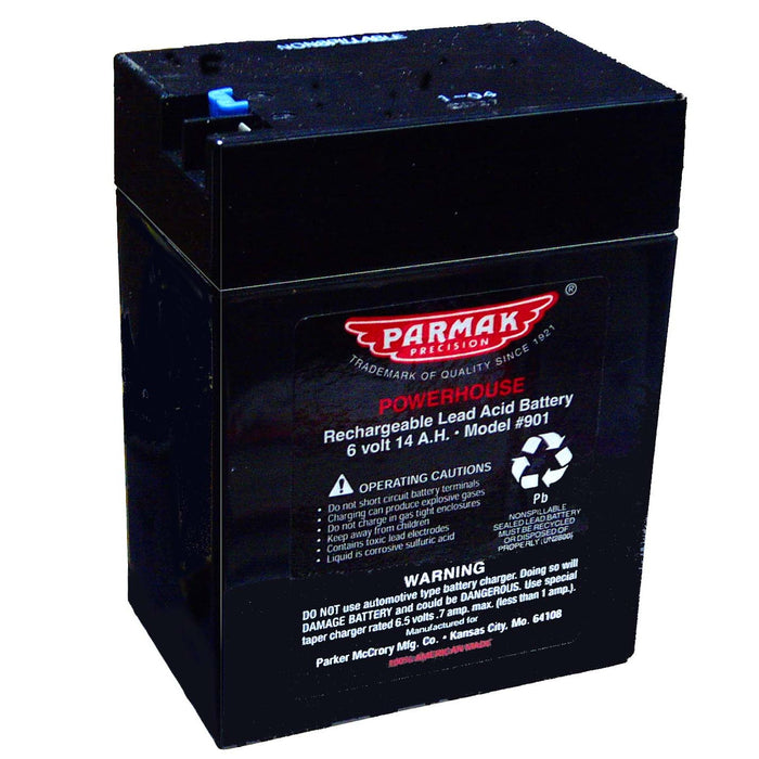 Parmak - Batería de Gel PM-901 6V (NO PELIGROSA)
