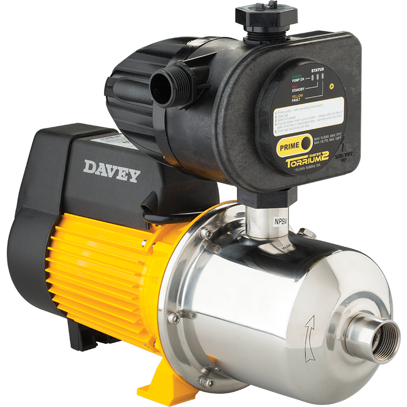 Davey BT2030 Home Pressure Booster Pump with Torrium II Controlle