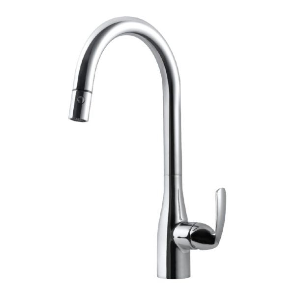Hamat -  QUPD-1000 PC - Quantum Dual Function Pull Down Kitchen Faucet in Polished Chrome