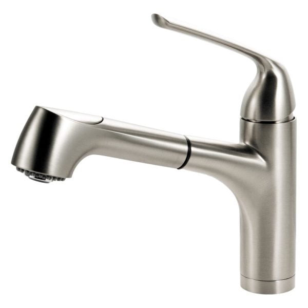 Hamat -  QUPO-2010 BN - Quantum Bar Dual Function Pull Out Kitchen Faucet in Brushed Nickel
