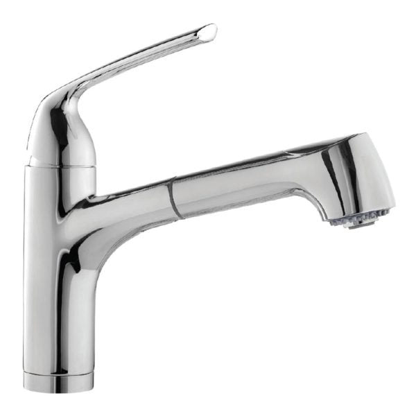 Hamat -  QUPO-2010 PC - Quantum Bar Dual Function Pull Out Kitchen Faucet in Polished Chrome