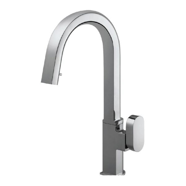 Hamat -  REPD-1000 PC - Revel Dual Function Hidden Pull Down Kitchen Faucet in Polished Chrome