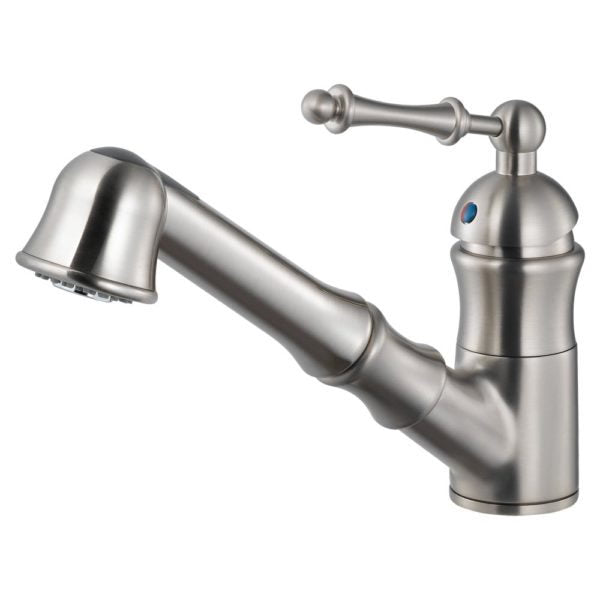Hamat - RIPO-2000 BN - Richmond Dual Function Pull Out Kitchen Faucet in Brushed Nickel