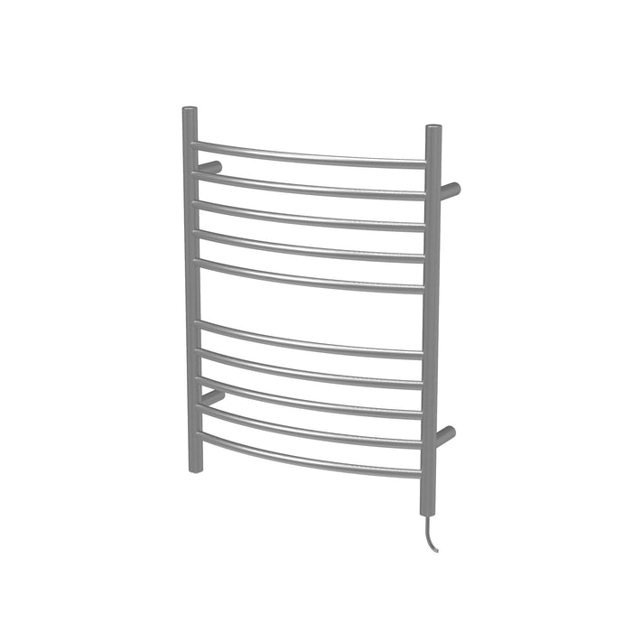 Amba - RWHL - Large Curved Radiant Hardwired Towel Warmer
