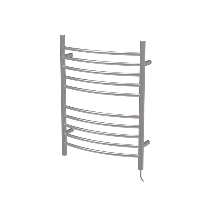 Amba - RWHL - Large Curved Radiant Hardwired Towel Warmer