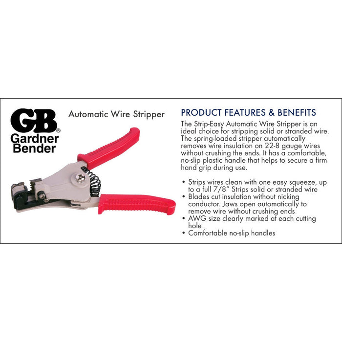 King Innovation - SE-92 - Automatic Wire Stripper, Card of 1