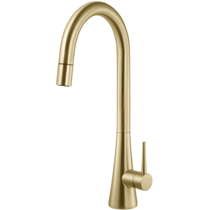 Hamat - SEPD-1000 BB - Serenity Dual Function Pull Down Kitchen Faucet in Brushed Brass
