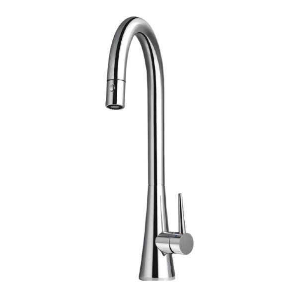Hamat - SEPD-1000 PC - Serenity Dual Function Pull Down Kitchen Faucet in Polished Chrome
