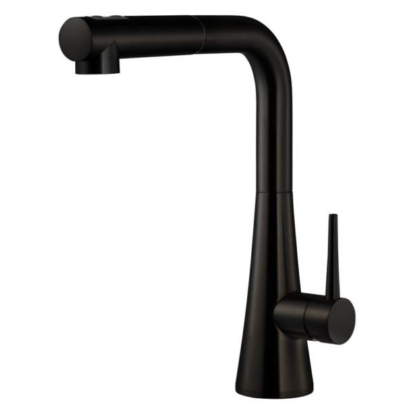 Hamat - SEPO-2000 MB - Serenity Dual Function Pull Out Kitchen Faucet in Matte Black