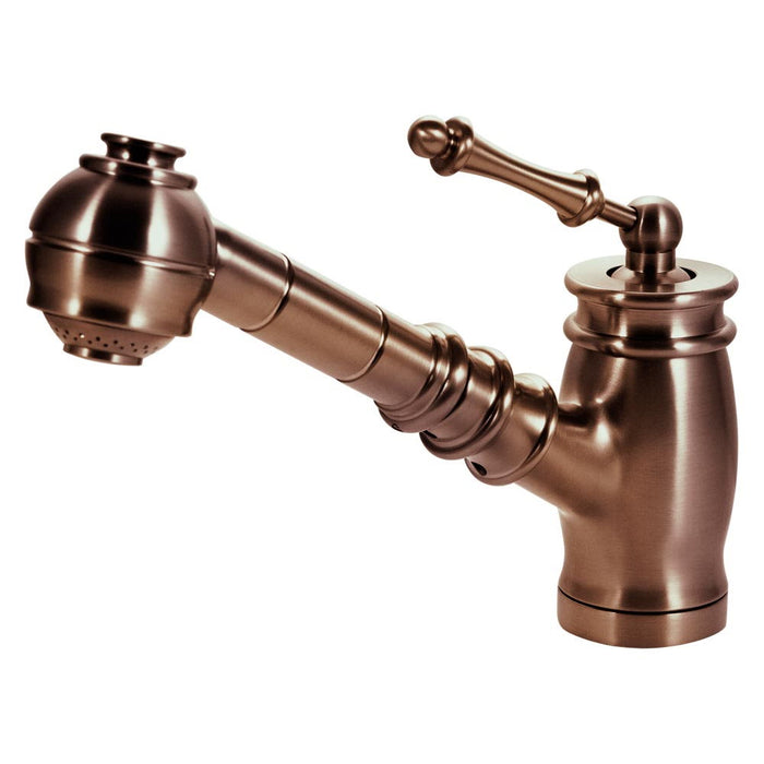 Hamat - SHPO-2000 BB - Sheffield Pull Out Kitchen Faucet, Brushed Brass