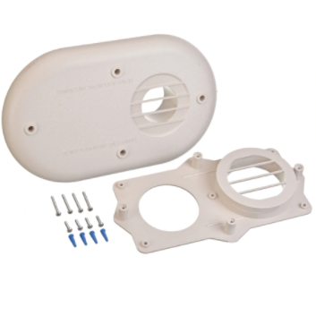 Kit de terminación de ventilación horizontal RHEEM de 3 pulgadas. SP20286