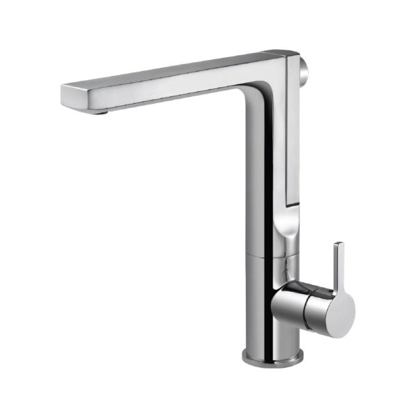 Hamat - STPU-3000 BN - Integrated Rear Pull Up Handspray Kitchen Faucet in Brushed Nickel