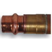 Prier - C-534Y06 - 6" Anti-Siphon Wall Hydrant - 1/2"Press Fit