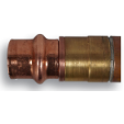 Prier - P-154Y04-LF - P-154Y 4" Hose Thread Anti-Siphon Vacuum Breaker Wall Hydrant; 1/2"Press Fit  **Lead Free**