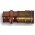 Prier - P-264YCC - P-264Y CC" Quarter Turn - Loose Key - Anti-Siphon Wall Hydrant - 1/2" Press Fit