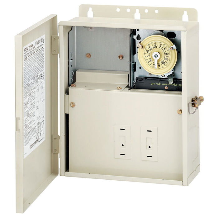 Panel de control Intermatic T10004R con mecanismo T104M