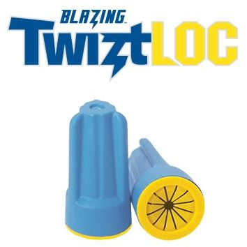 King Innovation - TLC10-25 - Blue/Yellow  Package of 25