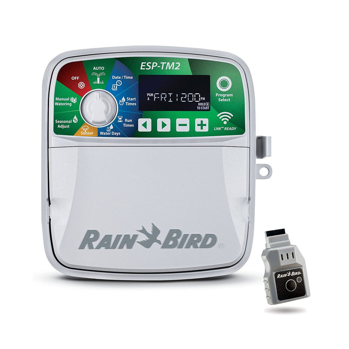 Rain Bird - Controlador de riego de 8 zonas ESP-TM2 (incluido con (1) módulo LNKWIFI)