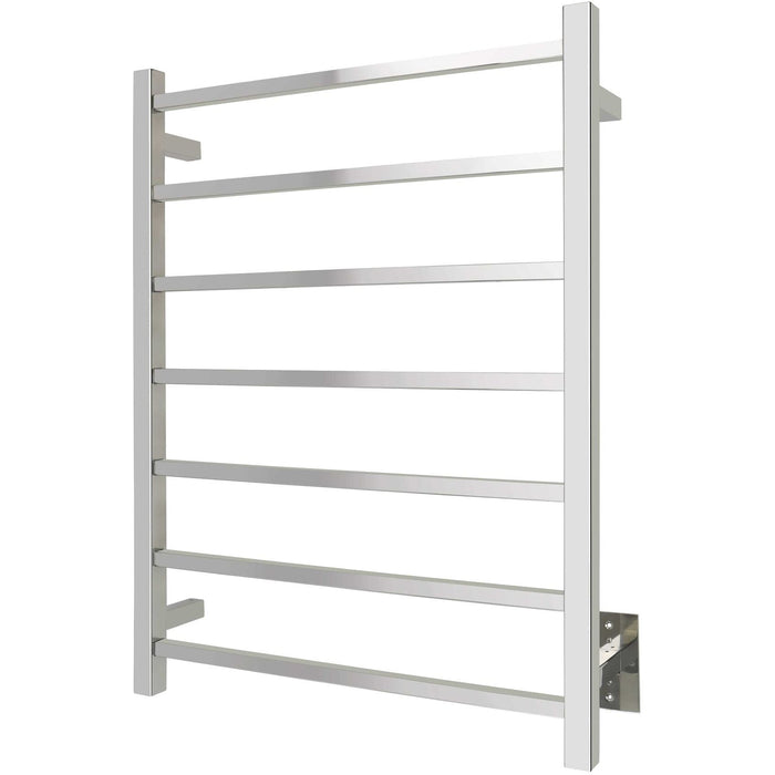 Warmly Yours - Elevate Tahoe 07 Towel Warmer, Polished, Hardwired, 7 bars