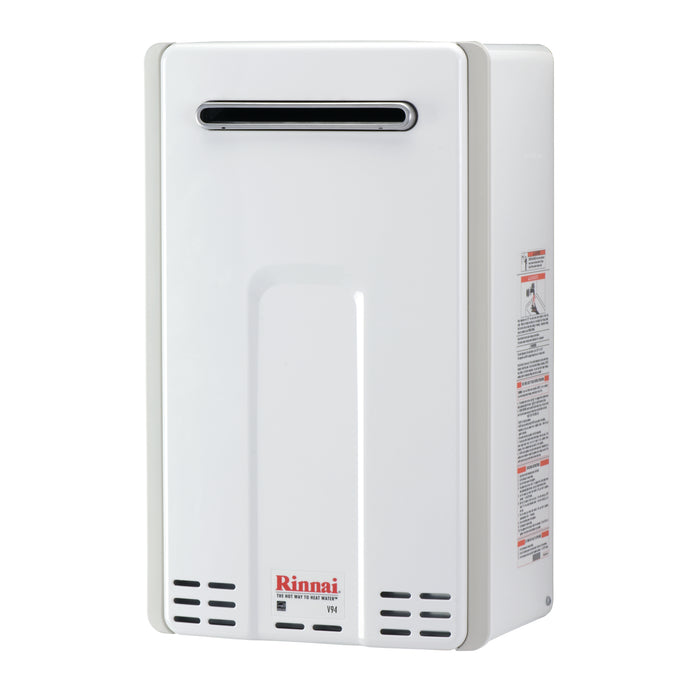 Rinnai V94eP Residential High Efficiency 9.8 GPM Outdoor, Propane Tankless Water Heater, While supplies last (Replaced by RE199)