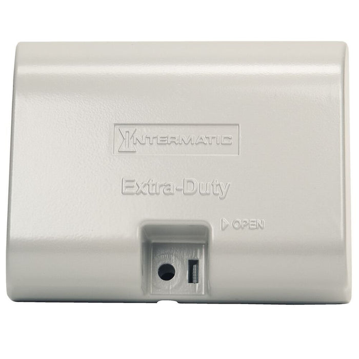 Intermatic - WP1010HMXD - Extra-Duty Die-Cast In-Use Weatherproof Cover, Single-Gang, Hrz, 3.125" Gray