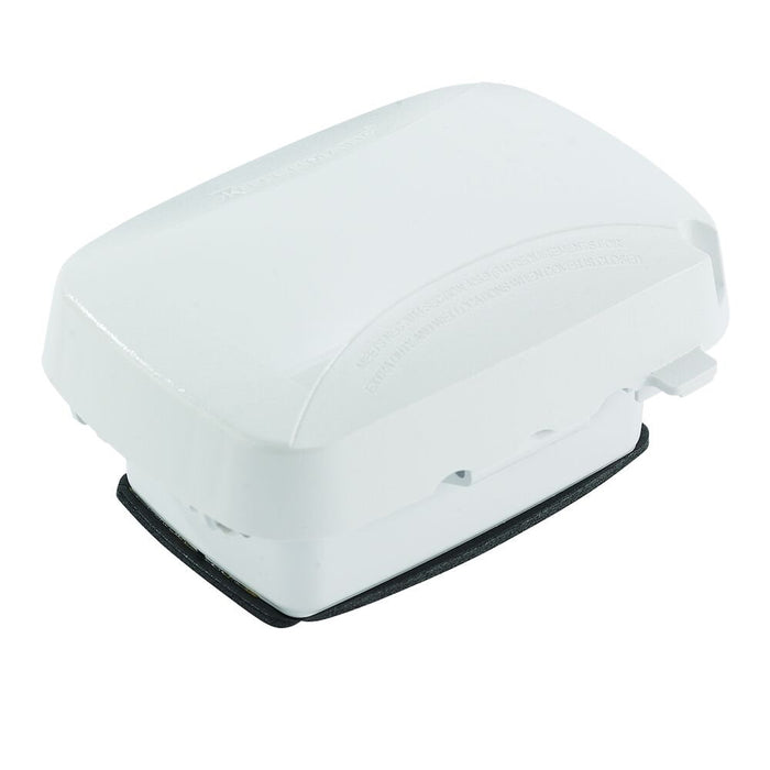 Intermatic - WP5100W - Extra-Duty Plastic In-Use Weatherproof Cover, Single-Gang, Vrt/Hrz, 2.75" White