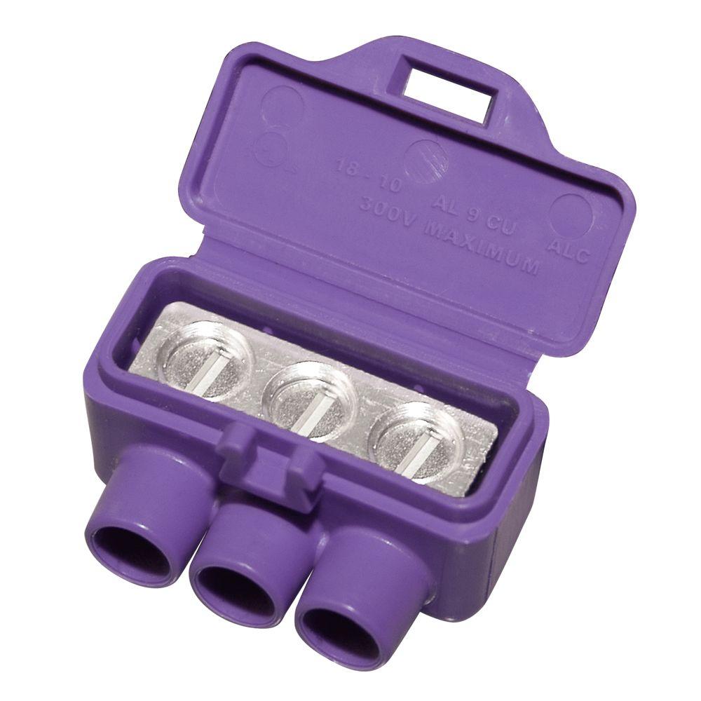 King Innovation - 95110 - AlumiConn 3-Port Al/Cu Wire Connectors
