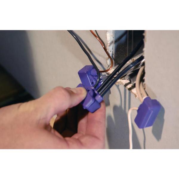 Conectores de cable Al/Cu de 3 puertos AlumiConn de King Innovation (paquete de 100) 95135 