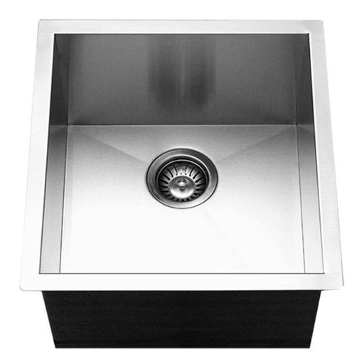 Houzer - Houzer CTR-1700 Contempo Series Undermount Stainless Steel Bowl Bar/Prep Sink - Default Title - Bar Sink - Undermount  - Big Frog Supply - 1