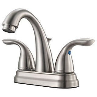 Pfister - Pfirst Series Centerset Bath Faucet - Brushed Nickel - Bath  - Big Frog Supply - 2